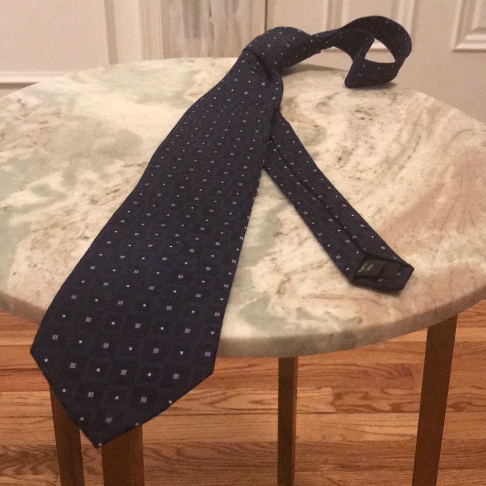 Navy necktie